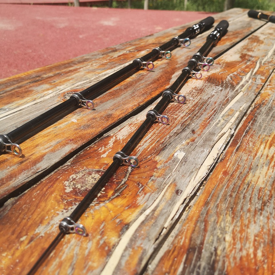 An ultra-short mini sea rod, telescopic lure rod that can be placed in a backpack