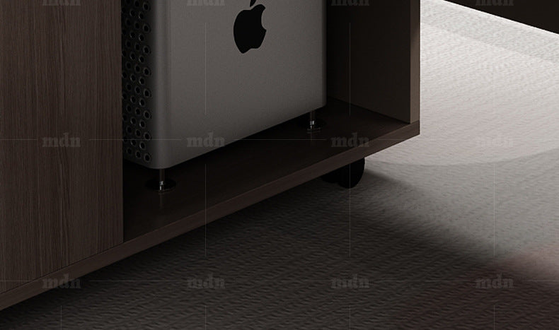 Office Desk Boss Desk and Chair Set Manager Supervisor Light Luxury High-End Office Desk and Chair Set Executive Office Desk