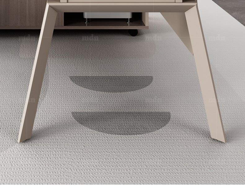 Office Desk Boss Desk and Chair Set Manager Supervisor Light Luxury High-End Office Desk and Chair Set Executive Office Desk