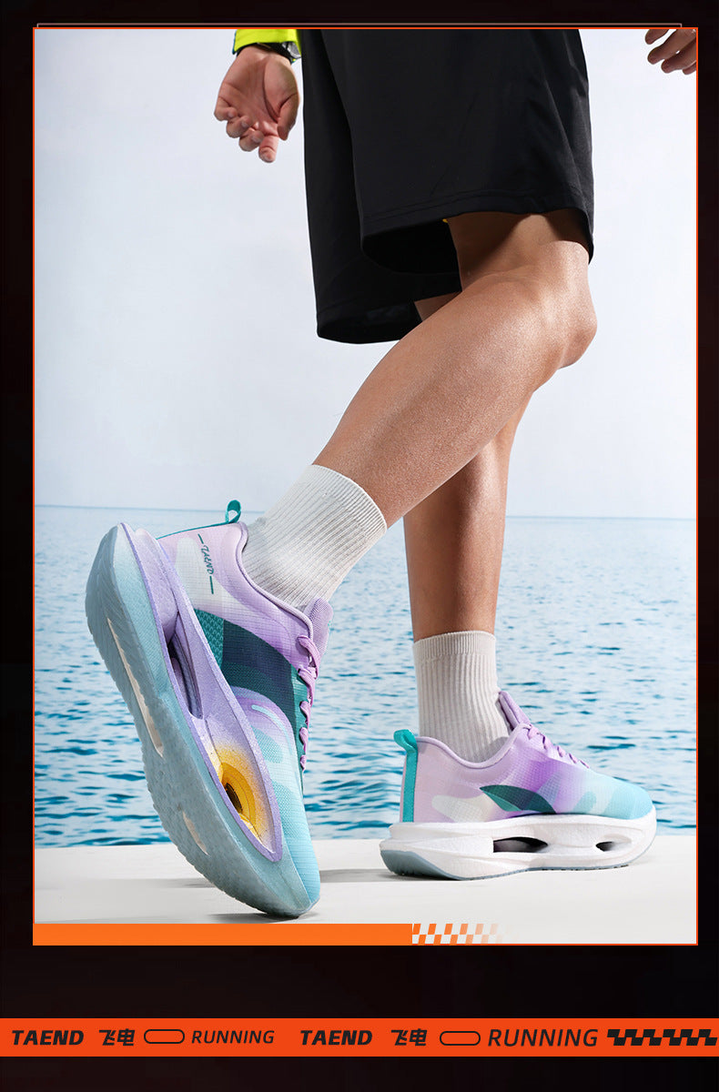 2025Spring New Ultra-light Breathable Professional Marathon Shoes are Truly Explosive+Carbon plate sports running shoes for men and women couples