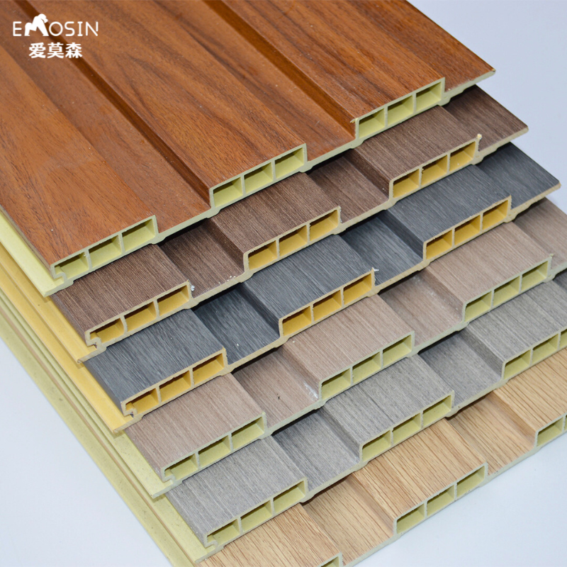 Low Price Reasonable Price Hollow Fluted Outdoor Exterior Decorative Wpc Wall Cladding Panel