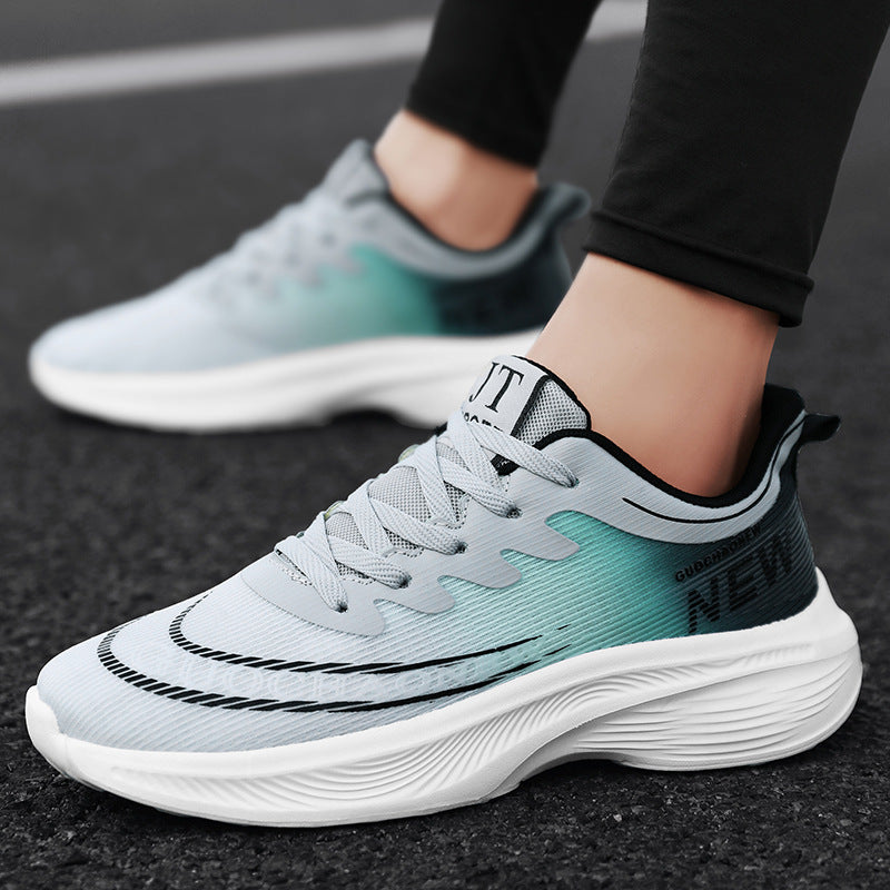 New Jogging Carbon Plate Running Shoes Men Women Couples Breathable Lightweight Marathon Training Outdoor Casual Sports Shoes