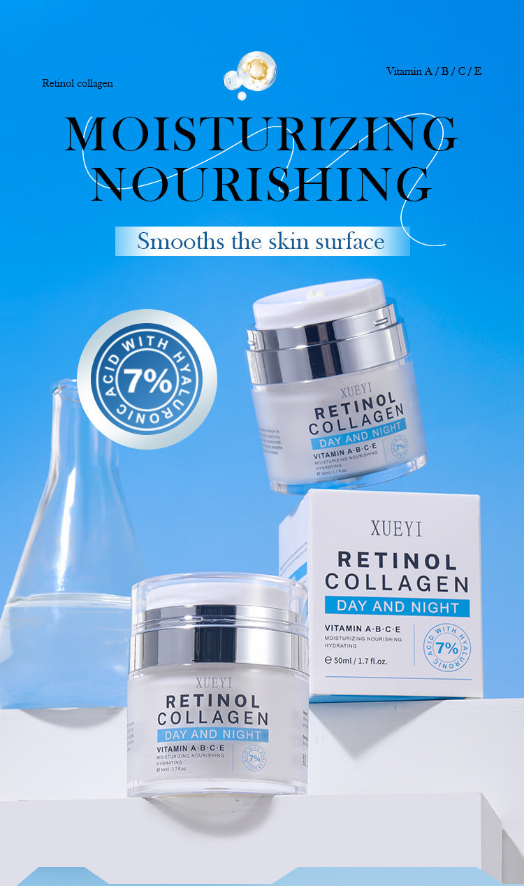 Oil Control Moisturizing Collagen Retinol Face Cream Brightening Skin Tone Hydrating Anti-Wrinkle Firming Face Cream