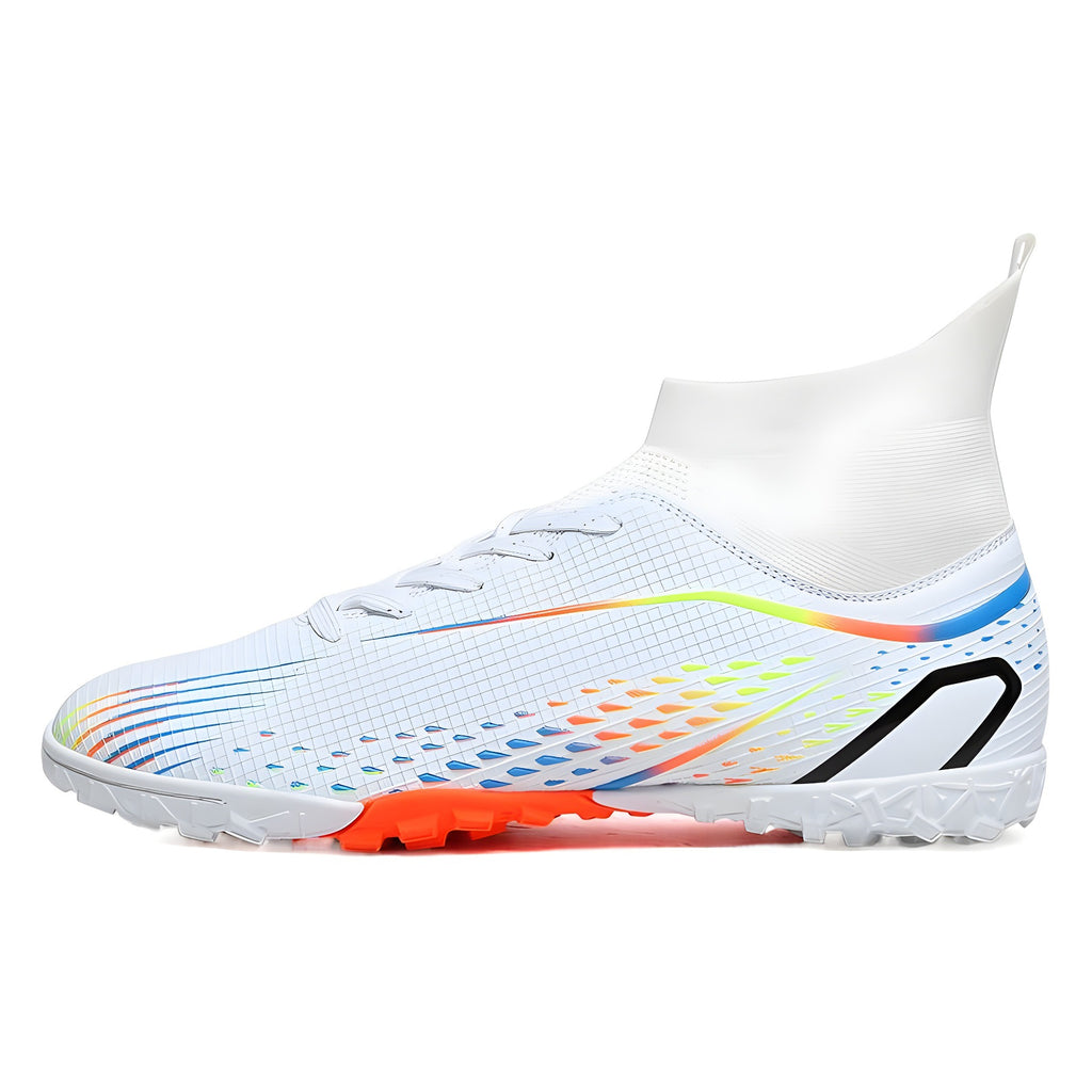 New football shoes for men and women AG Long Spike gold Competition Student Training Shoes Artificial Turf TF Wholesale of Broken Nails