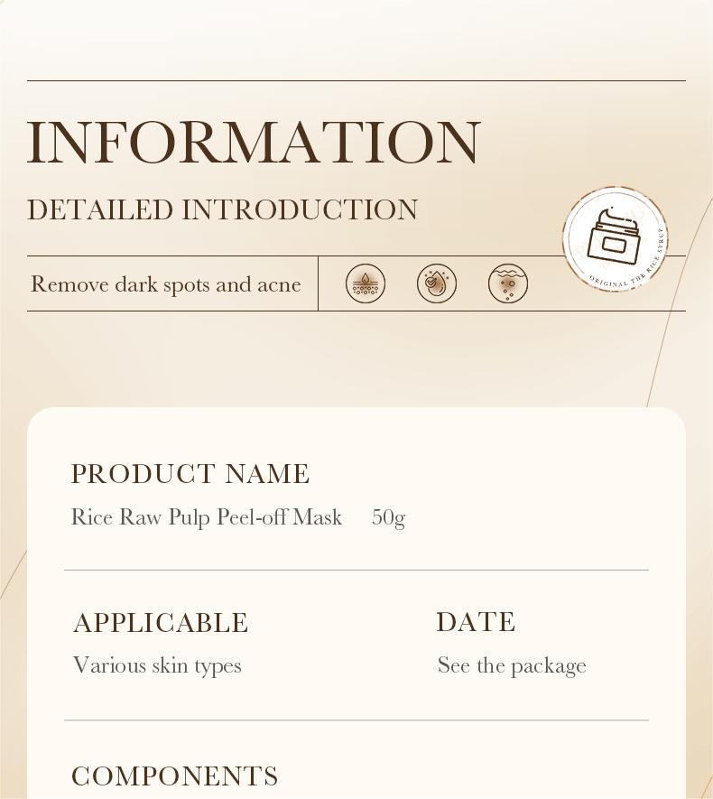 Full English Rice Skincare Set BIOAOUA Rice Puree Series Six-Piece Set Box  Wholesale