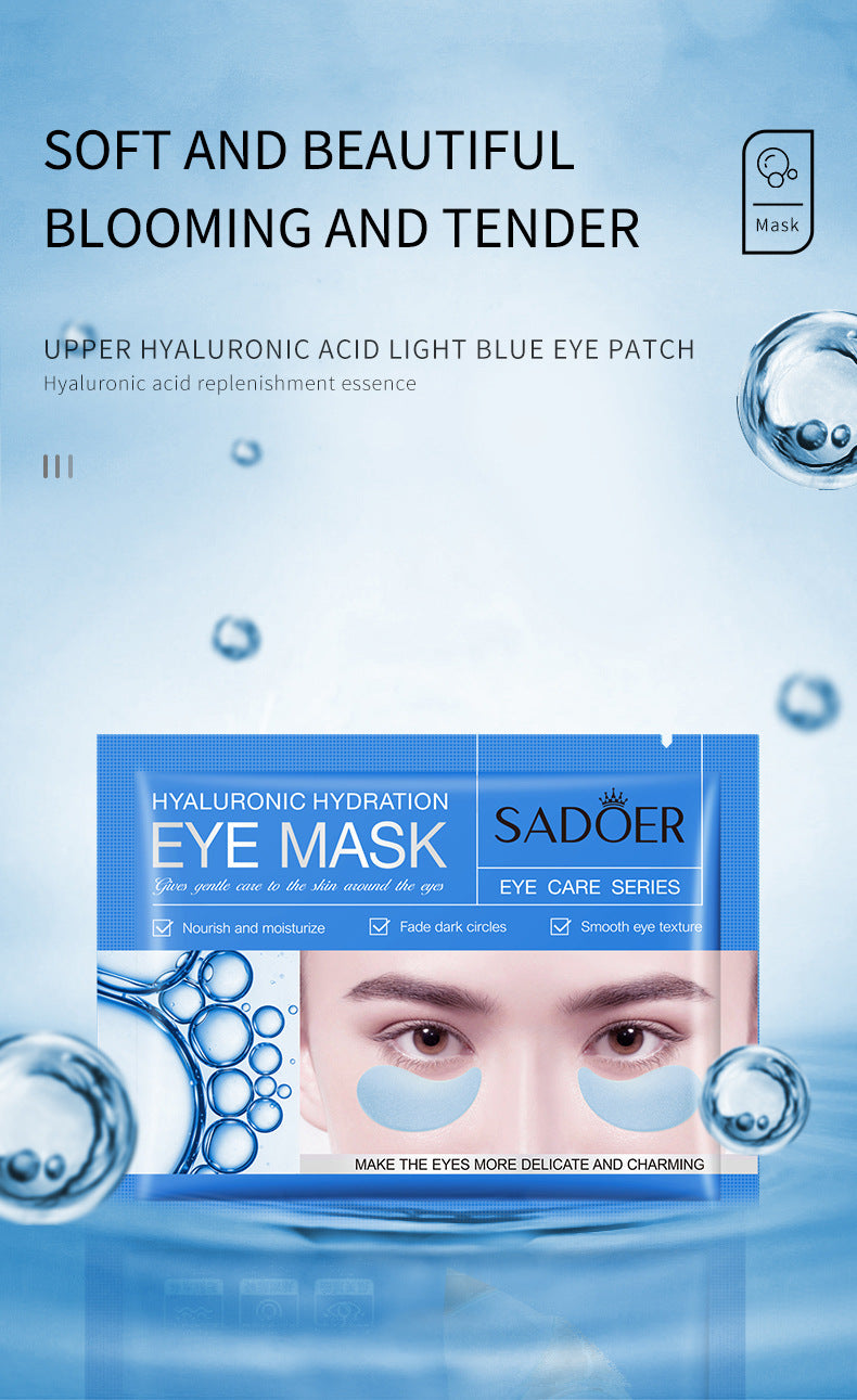 Eye Mask SADOER Caviar Eye Mask Pack Moisture replenishment Cross-border Foreign Trade Skincare Wholesale