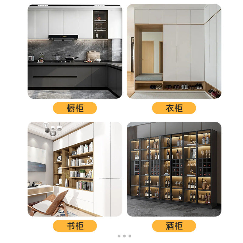 Meikexin Furniture Hotel Project Custom Apartment Wardrobe Bed Shoe Cabinet Wine Cabinet Custom Design Material Processing Whole House Solid Wood