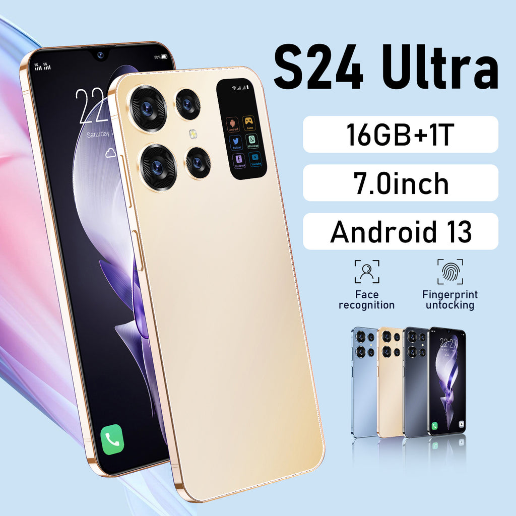 Android Smartphone S24 Ultra True Perforated Screen16+1T Overseas Version In Stock Wholesale(Popular)