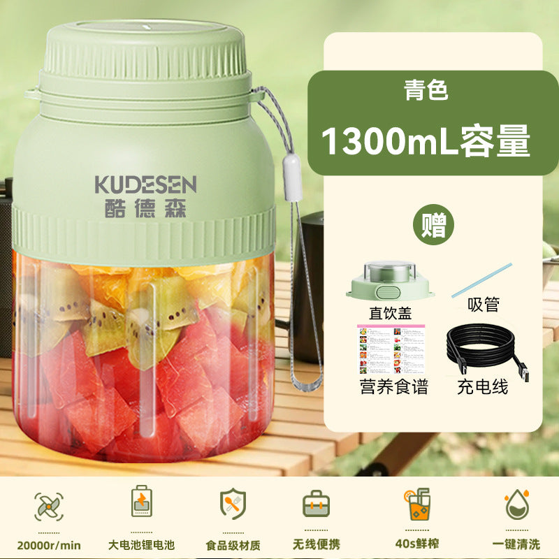 New Portable Small Electric Juicer Cup Multi-Functional Household Juice Maker Ton Ton Bucket Original Juice Machine