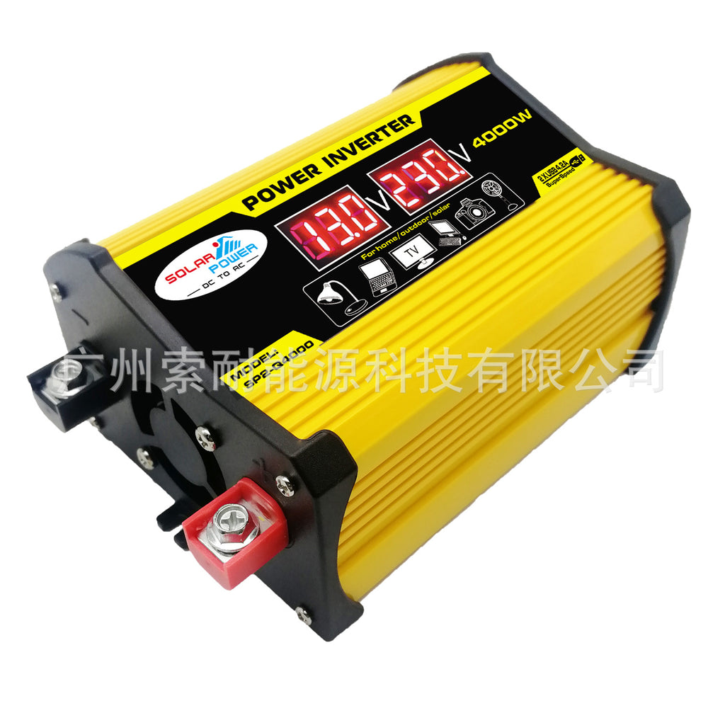 Vehicle Inverter300W 12V Turn110V 220V Voltage Display E-commerce power inverter
