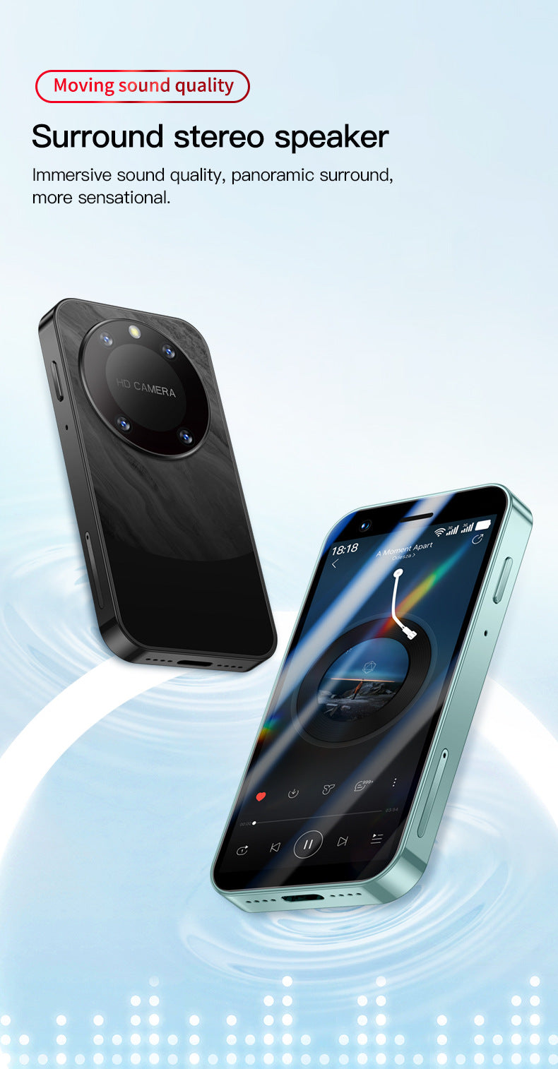 Hot Sale F8 Pro Mini Mobile Phone Dual Sim Quad Core Google Store Android Smart Small Phone(Popular)