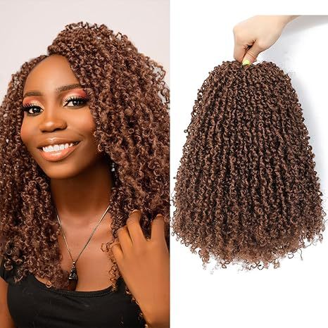 TEMU Hot-selling Export Synthetic Crochet Curly Hair Yanky Twist Instant Noodles