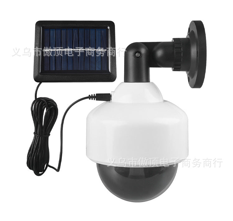 Simulated Surveillance Light Solar Garden Light Fake Camera Street Light Human Body Sensor Wall Light Split-Type Garden Light