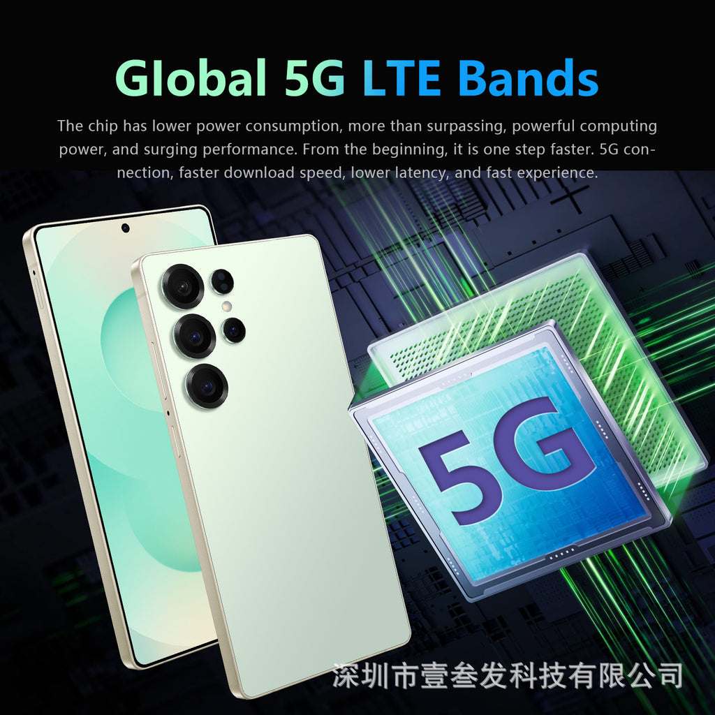 S25 Ultra Smartphone  4+64 High-end7.3Inch Large Screen Android12Source Factory