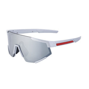New Cycling Goggles for Women, UV Protection, One-Piece Large Frame Sunglasses, Outdoor Sports Colorful Integrated Sunglasses