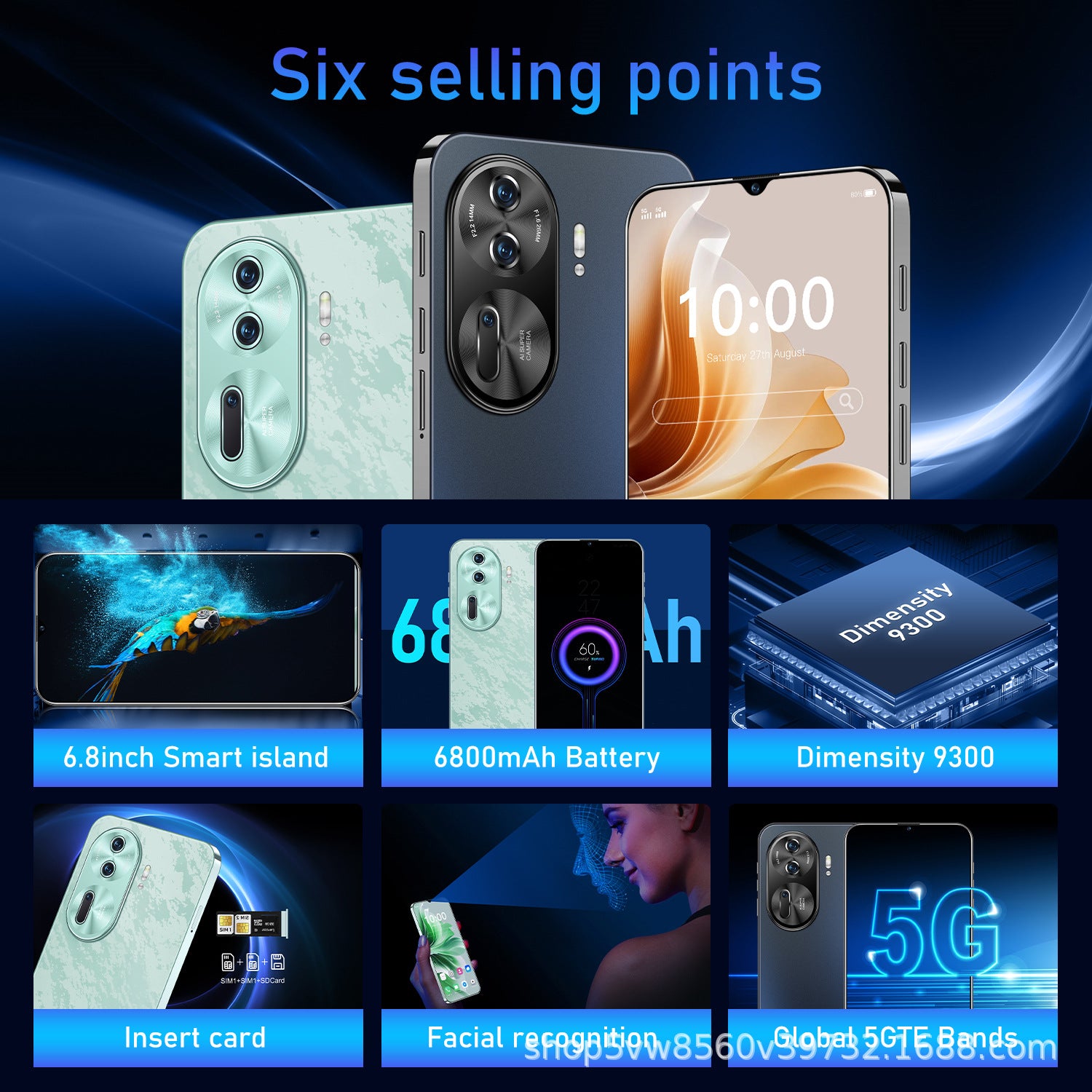 Hot Sale Reno11Proq Android Smartphone16+1T Source Factory Direct Sales