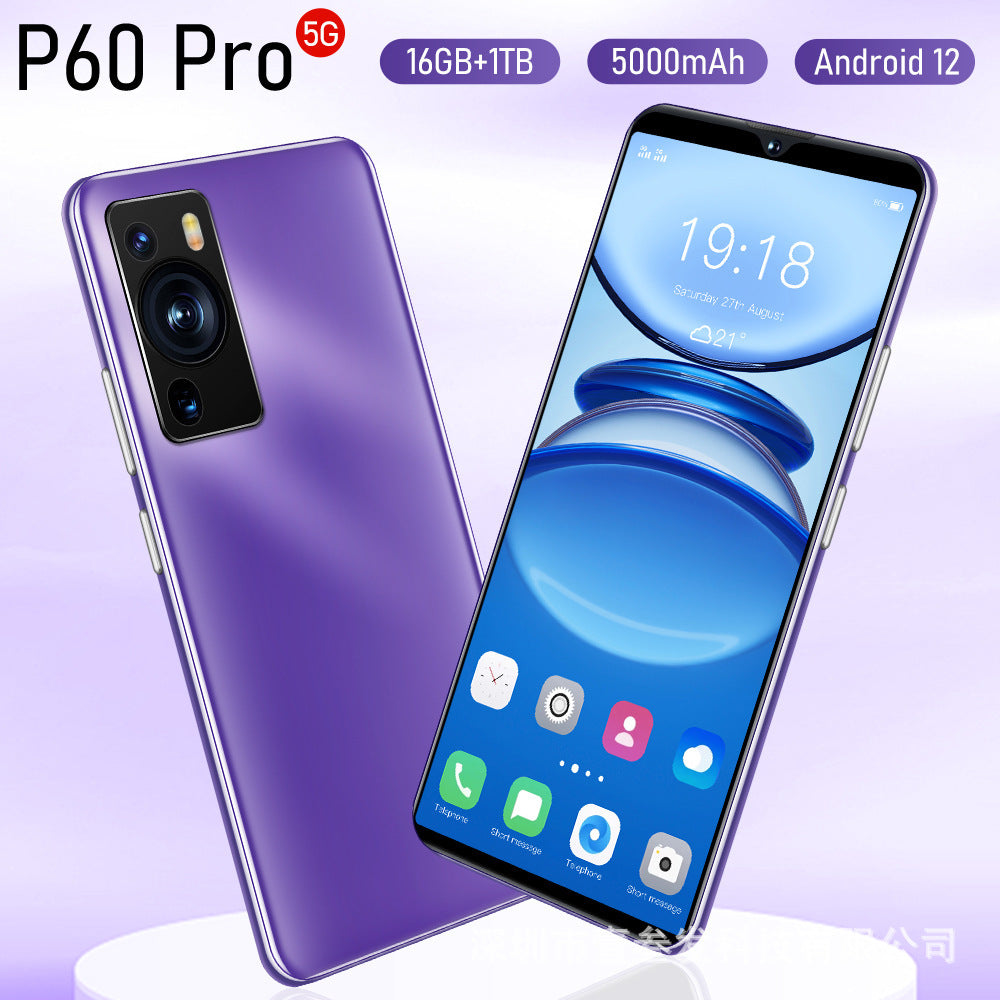 P60pro(1+8G)New Hot6.8Inch5G All-in-one smartphone factory stock