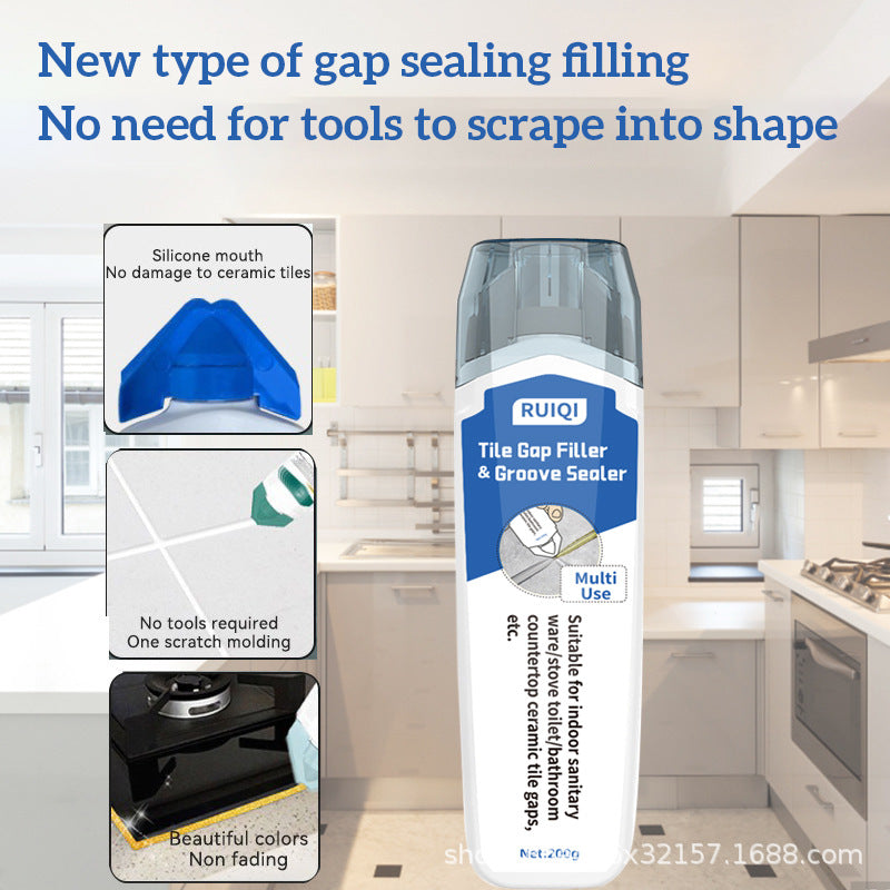 Airplane Head Grout Sealer Bathroom Water-Based Grout Sealer Waterproof Mildew-Proof Tile Grout Sealer