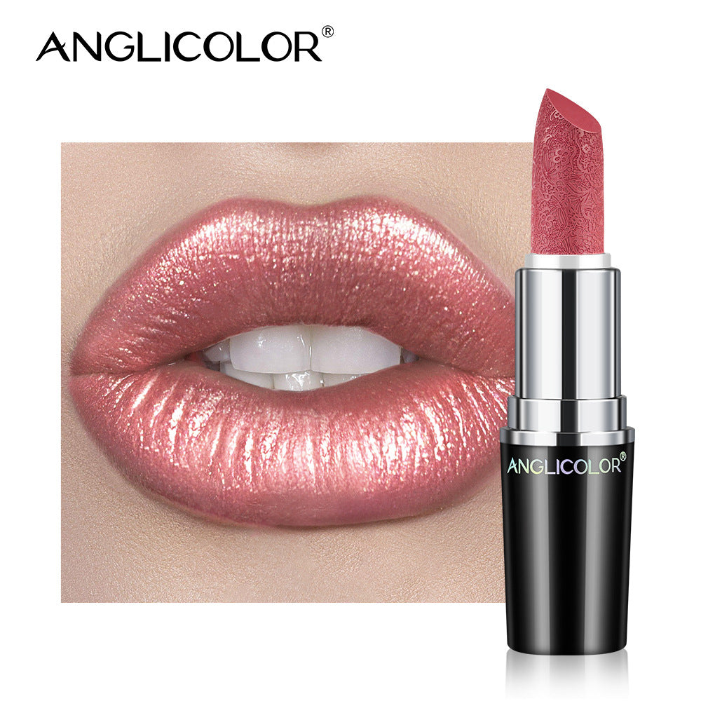 Specially designed for makeup, non-smudging, non-stick cup lipstick, pearlescent moisturizing lipstick, pearlescent nourishing moisturizing color-changing lip balm