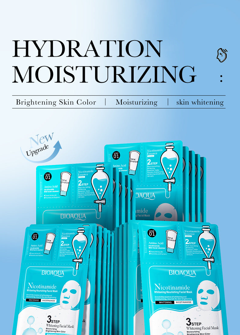 Full English Trilogy Face Mask BIOAOUA Cleansing Facial Cleanser Hydrating Essence  Wholesale