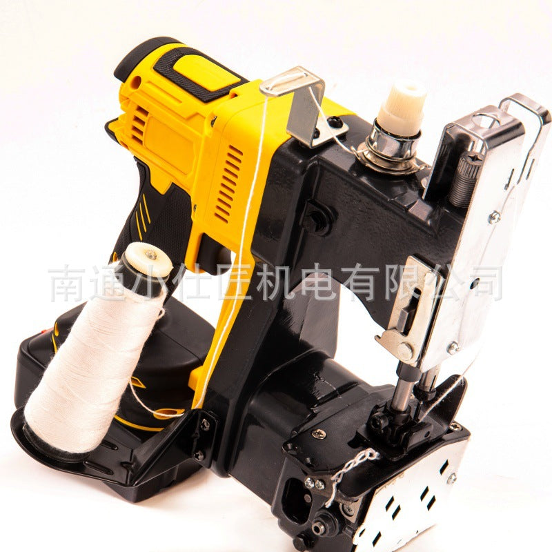 21v Lithium Battery Express Package Sealing Machine Durable Handheld Woven Bag Burlap Automatic Sealing Packing Lithium Battery Tool
