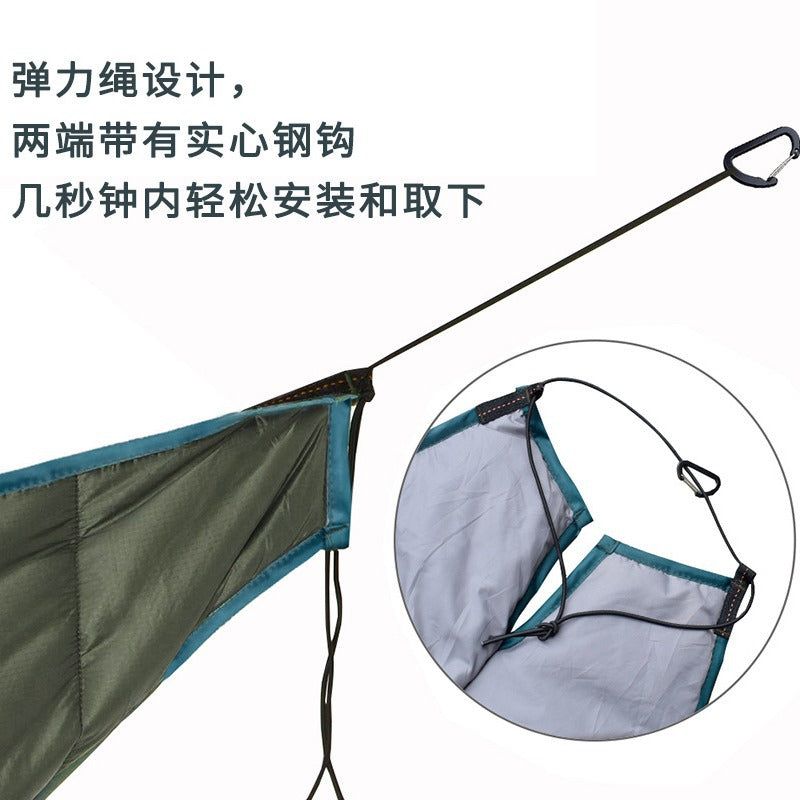 Large Space Outdoor Leisure Portable Winter Camping Hammock Sleeping Bag Cold-proof Lightweight Camping Hammock Warm Quilt