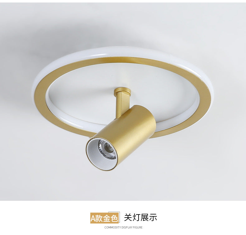 Aisle Light with Spotlight Corridor Light Entryway Staircase Cloakroom Balcony Light Luxury Internet Celebrity Ceiling Light led