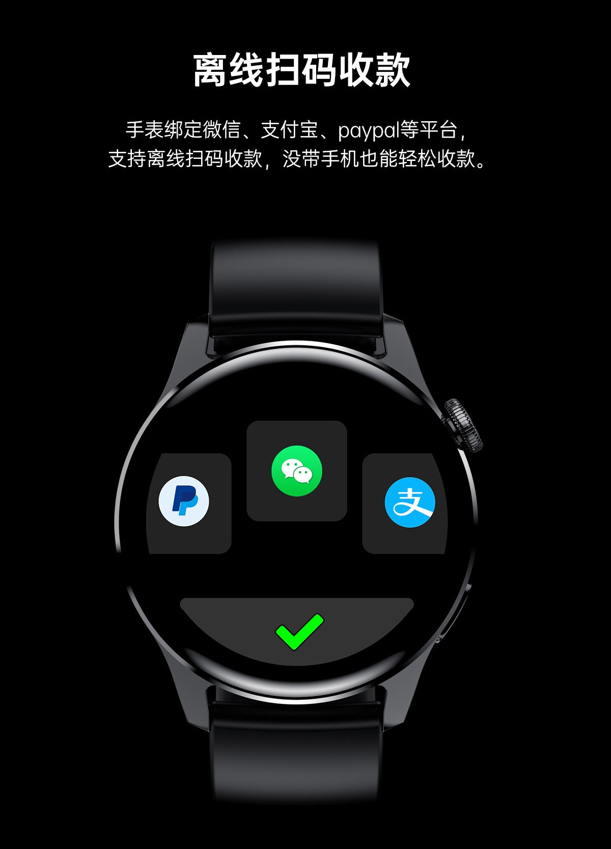 Hot-Selling Smart Watch watch3pro Bluetooth calling NFC Huaqiang North Watch smart watch