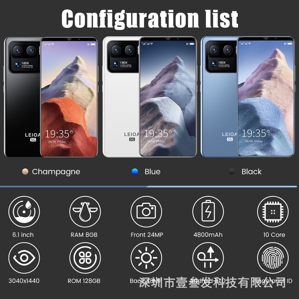 M11Ultra+(1+8G)New Hot6.1Inch5G All-in-One Smartphone Factory