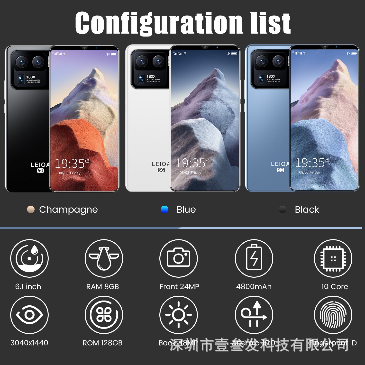 M11Ultra+(1+8G)New Hot6.1Inch5G All-in-One Smartphone Factory