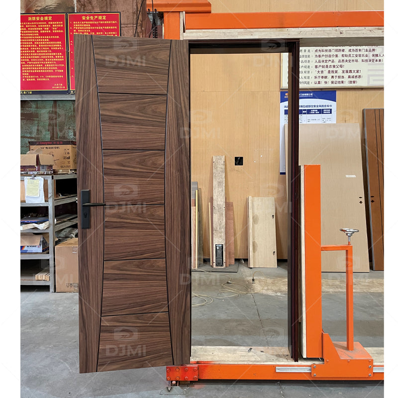 Italian Portes Interior 3m Polymer Wood Bedroom  Doors for Home Minimalist Porta