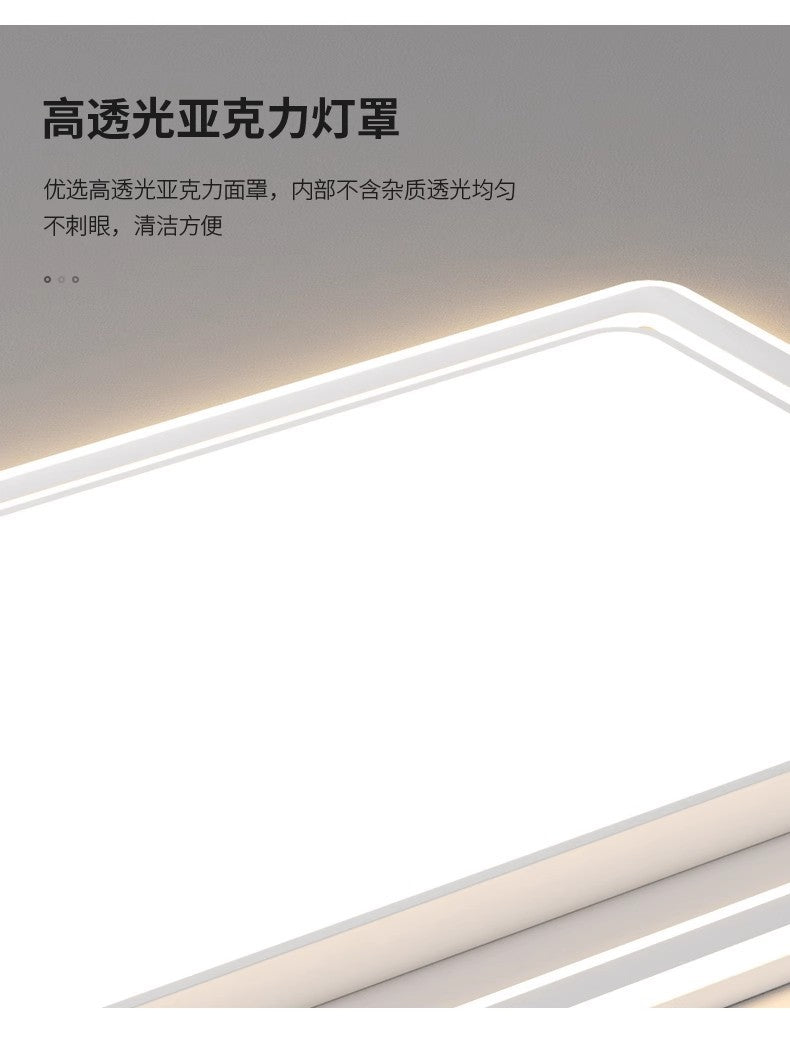 Whole House Lighting Four Bedrooms Two Living Rooms Ceiling Light led Modern Simple Master Bedroom Lamp Iron Art Living Room Lamp Elegant Home Use