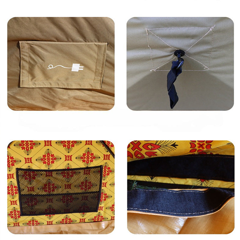 3*3Middle East Desert Tent Automatic Quick Open Outdoor Hunting Camping Tent Saudi Arabia Custom Tent