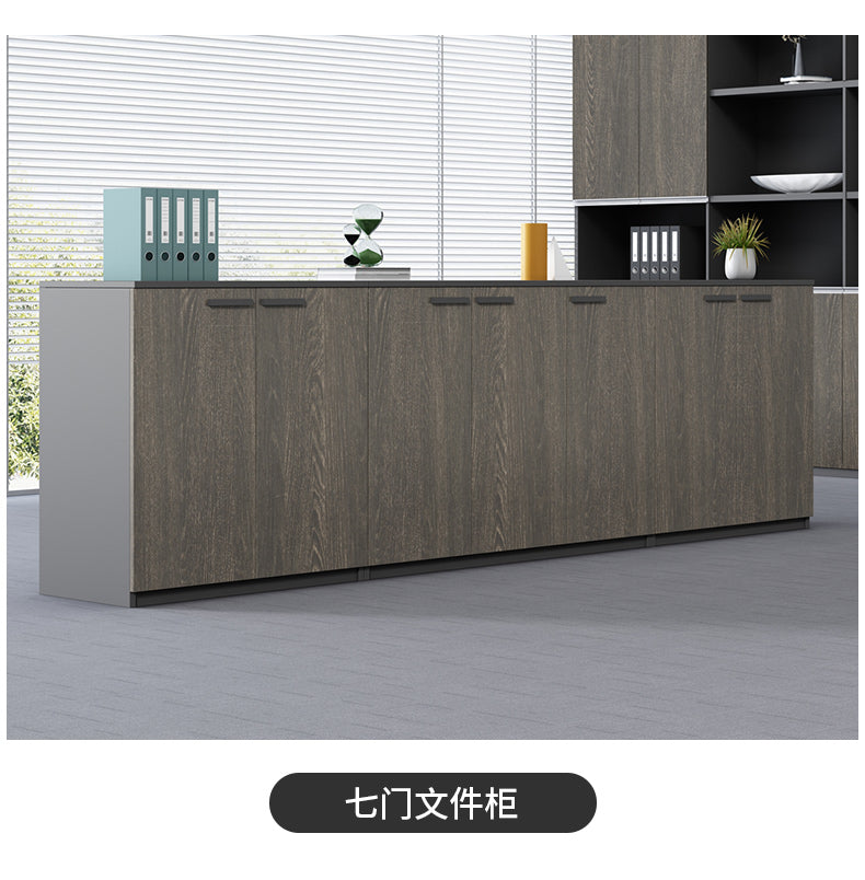 File Cabinet Low Cabinet Floor Cabinet Storage Cabinet Wooden Office Partition Cabinet Document Cabinet Archive Cabinet with Lock Office Cabinet