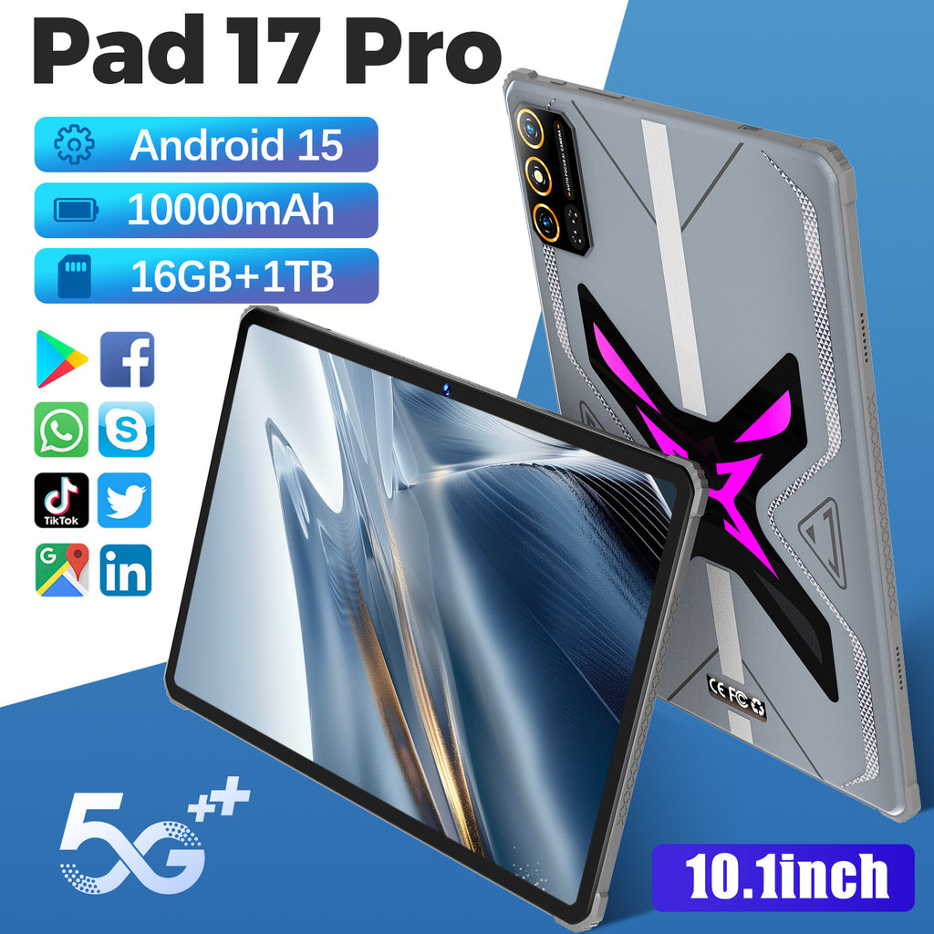 Pad17 Pro Tablet Pc5G Plug-in Card Full Netcom Google Store APP Download Video Call Photo
