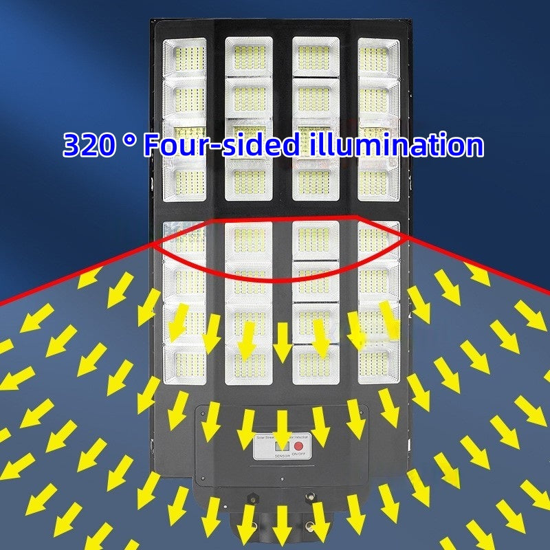 Solar Lamp Outdoor Yard Waterproof Super Bright ABS3000W Street Factory Building LED Lighting Street Light