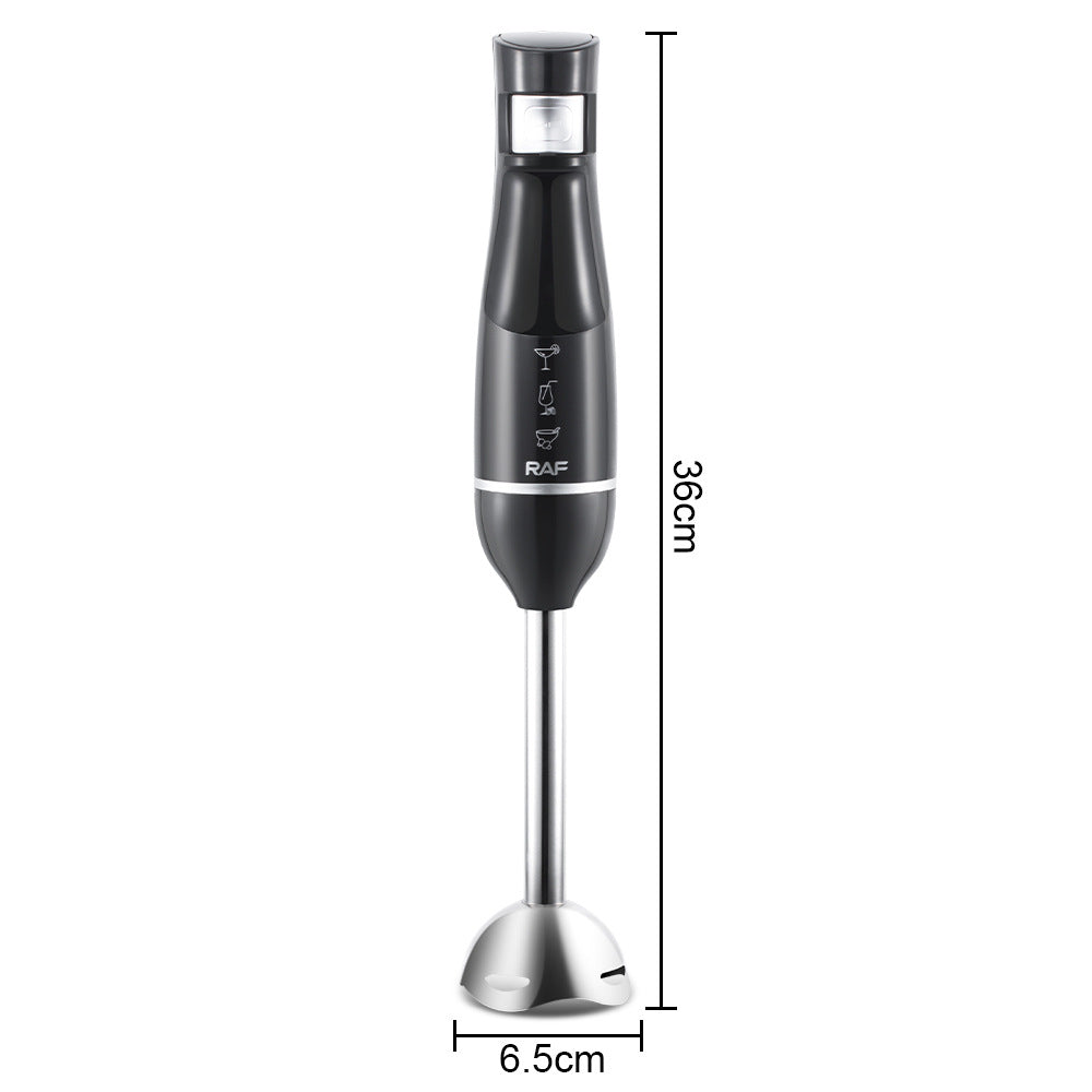 RAF EU Standard Portable Handheld Electric Stainless Steel Cooking Stick Blender Household Food Mixer282