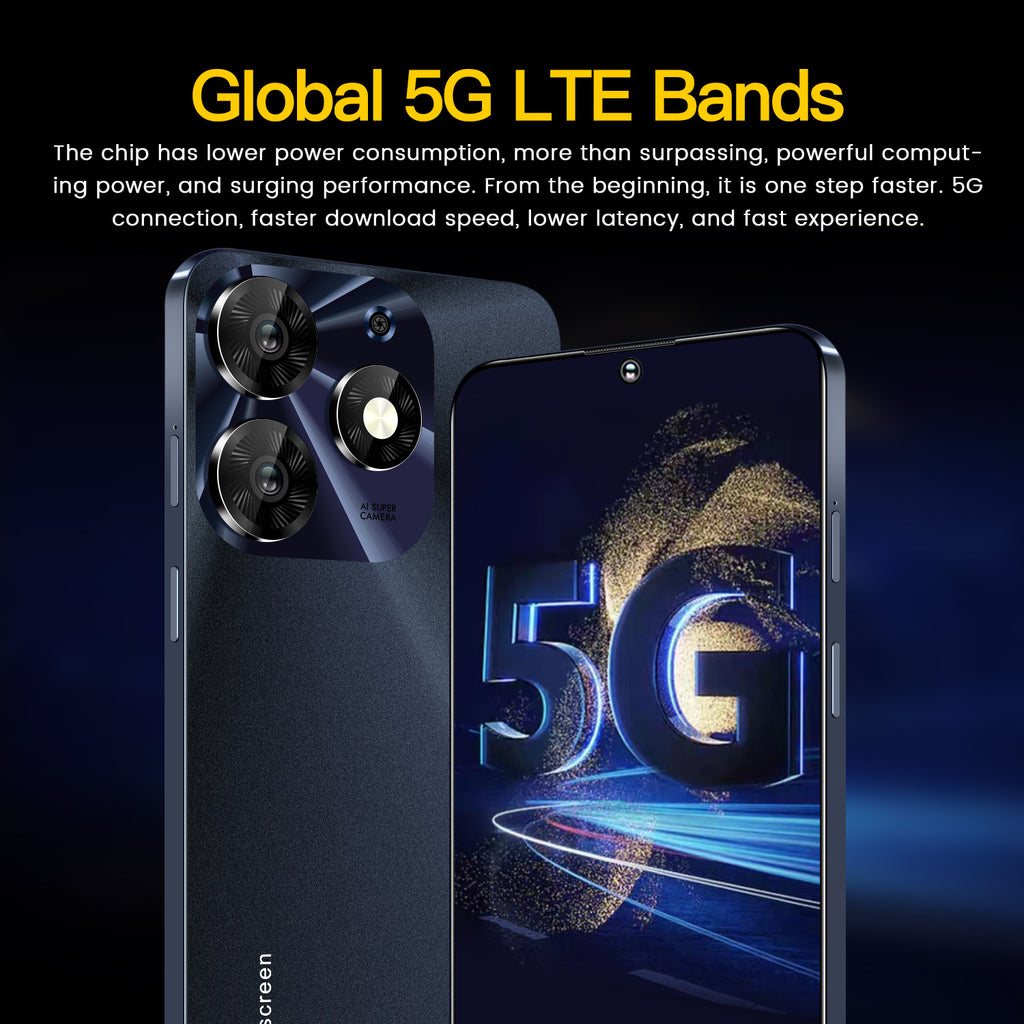 Mobile Phone Spark10 Pro 7.3Inch incell Large Screen16+1T Factory Smartphone(Popular)