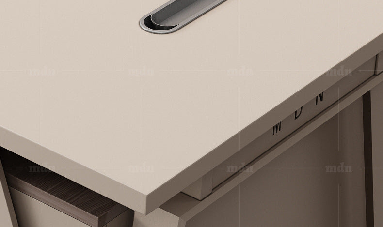 Office Desk Boss Desk and Chair Set Manager Supervisor Light Luxury High-End Office Desk and Chair Set Executive Office Desk