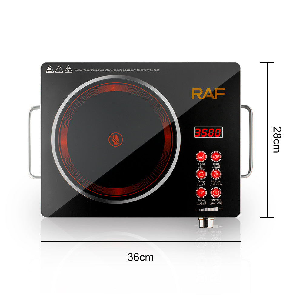 RAF European Standard Electric Ceramic Stove for Home Use, Multi-Functional High-Power Stir-Fry Hot Pot Induction Cooker, Countertop Electric Stove for Stir-Frying and Cooking