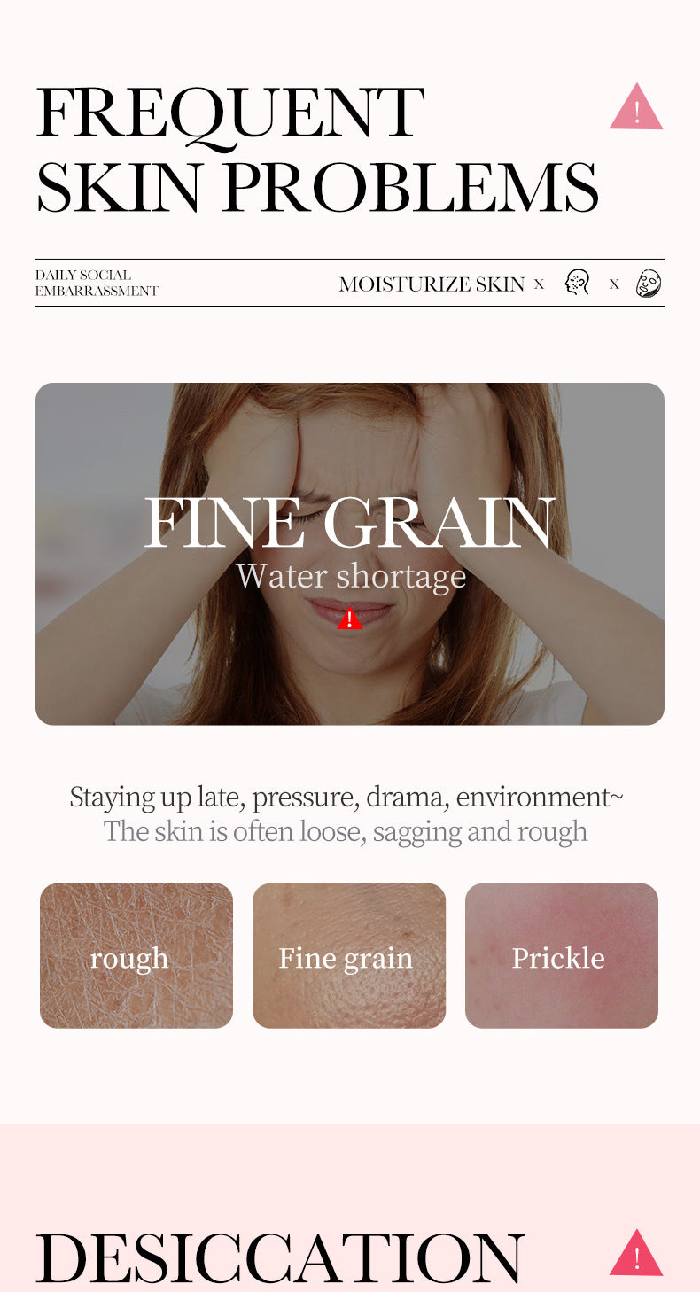 Rose Mask25g BIOAOUA Hyaluronic Acid Moisturizing Hydrating Tablets for Cross-Border Wholesale