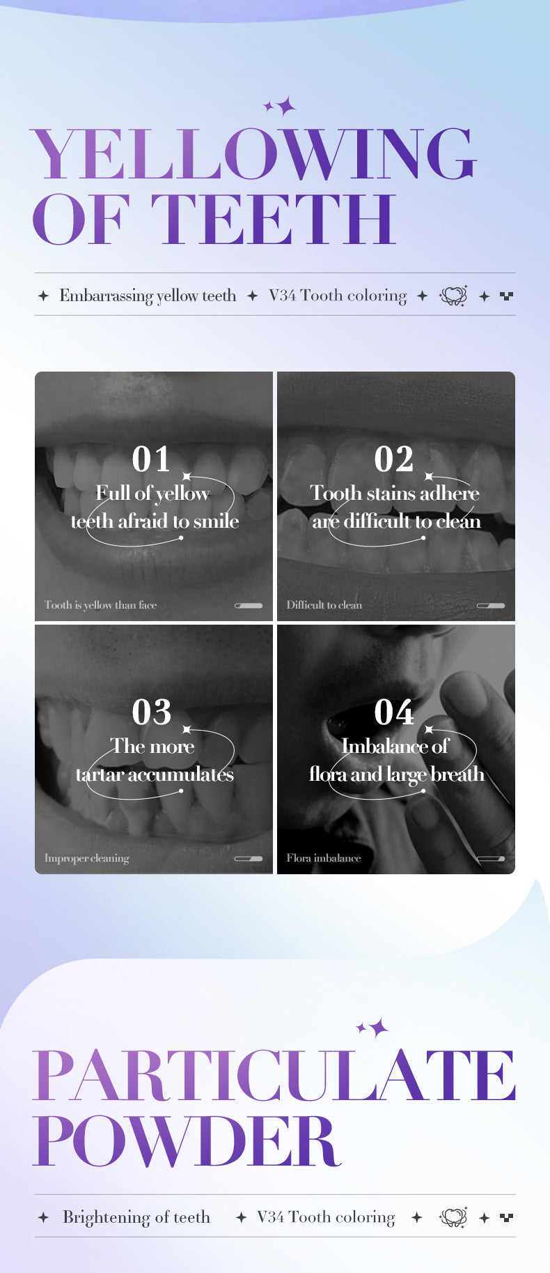 V34Whitening Toothpaste28ml SADOER Clean Teeth Clean Toothpaste Cross-Border Foreign Trade Wholesale