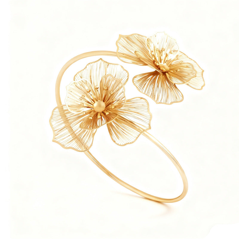 Alloy Arm Bracelet for Women Versatile High-end Jewelry for Men ins Niche Accessories Bracelet