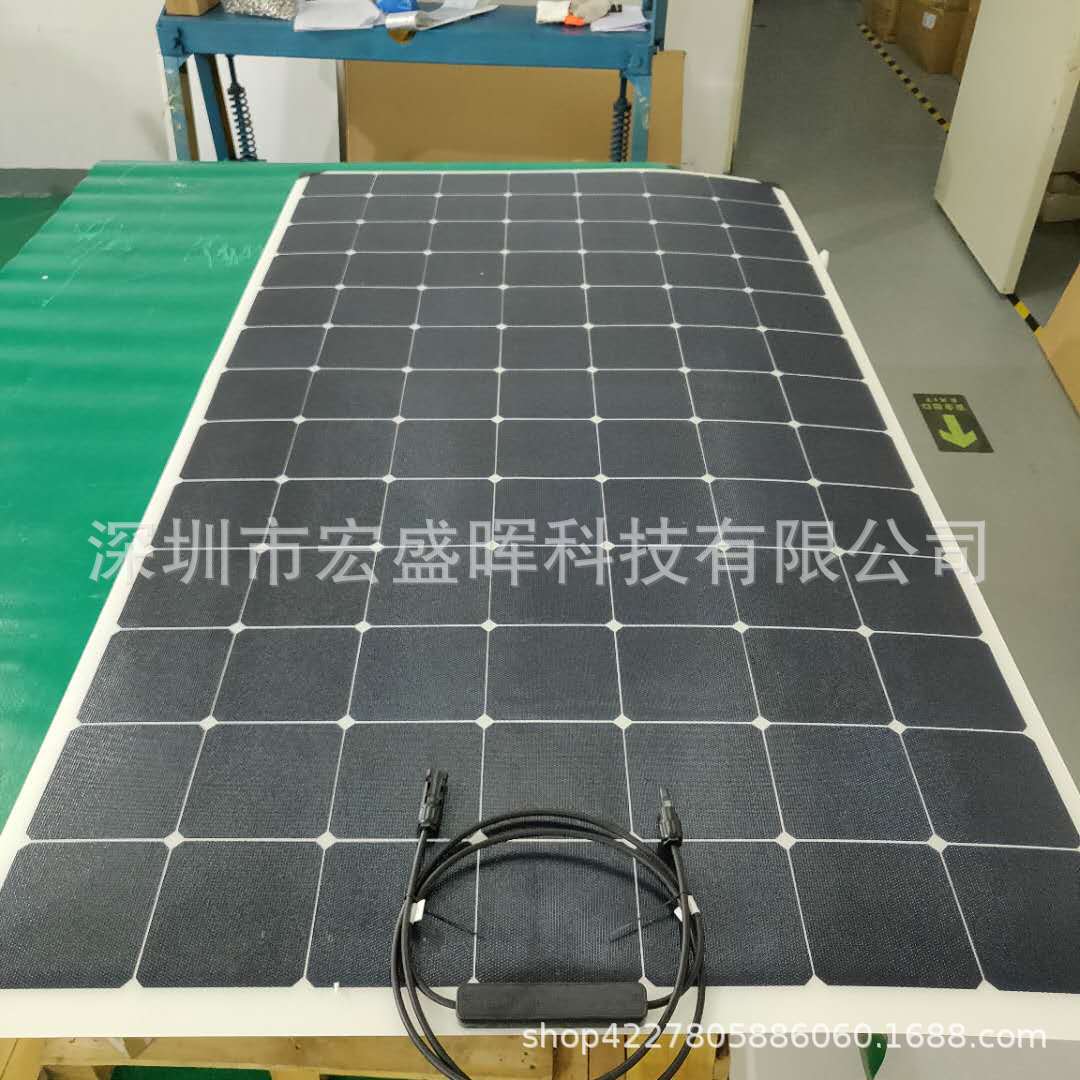 High Efficiency Ultra-Thin300W18V Flexible ETFE Solar Panel Flexible photovoltaic solar panel laminate components