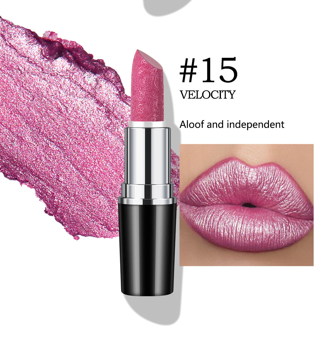 Special Hot-Selling Lipstick Non-Fading Non-Stick Cup Lipstick Pearlescent Moisturizing Fine Shimmer Lipstick Hydrating Lip Balm