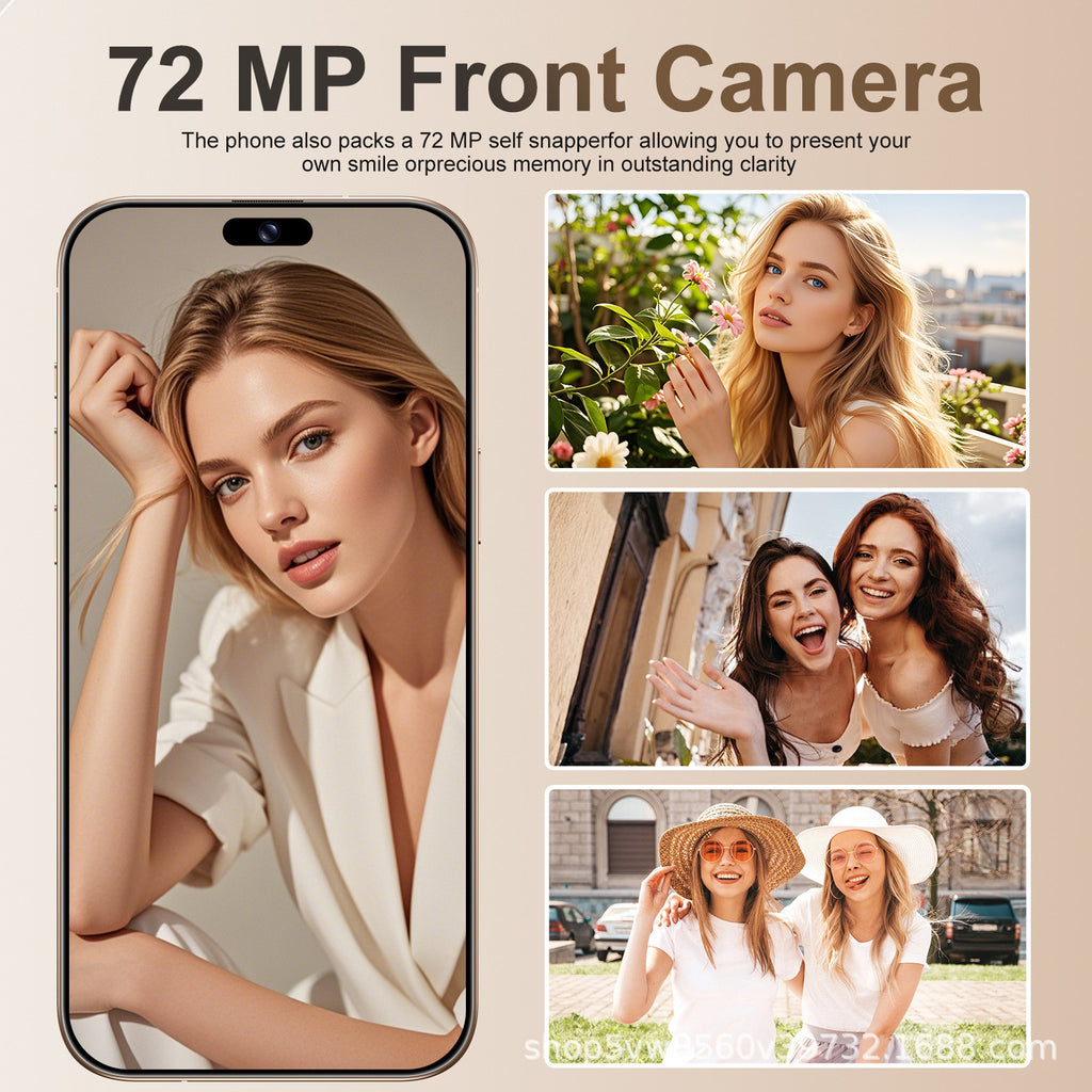 Hot selling product A16 ProMax Android Smartphone16+1T Factory Direct Sales Mobile Phones