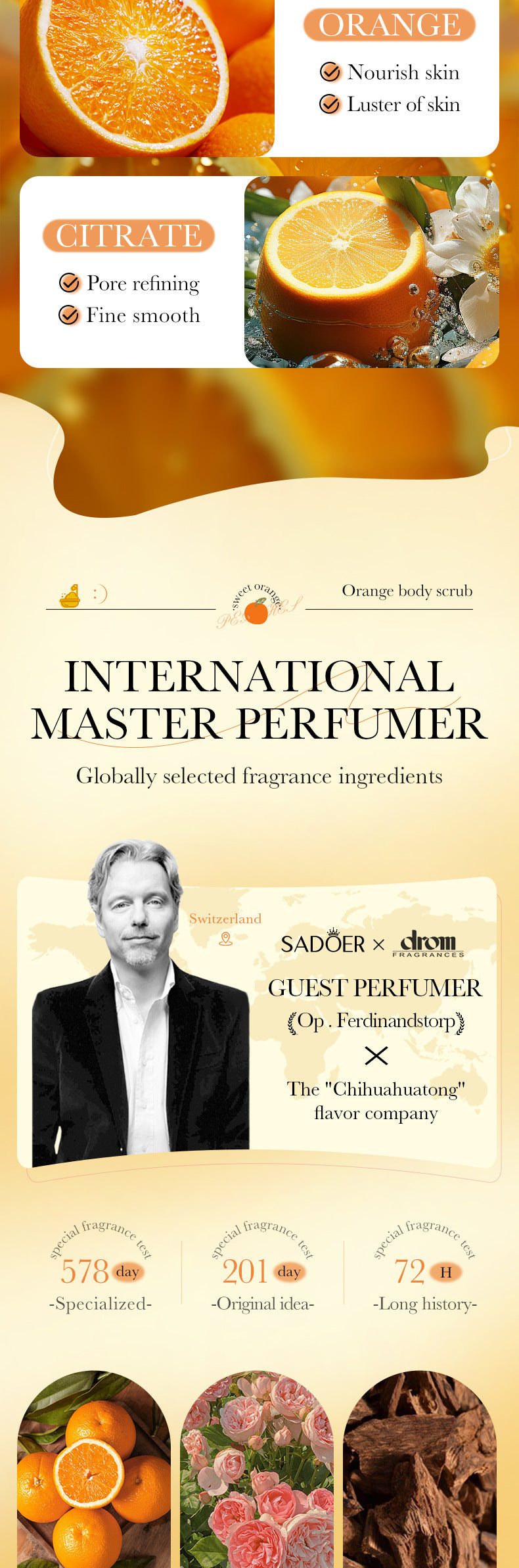 Full English Fruit Body Wash300mlSADOER Kiwi Body Scrub Shower Gel  Wholesale