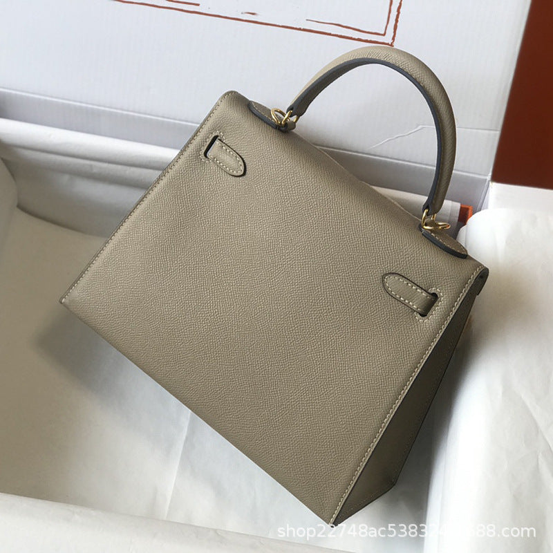 Hot Sale New Fashion Handbag for Women Platinum Kelly Bag Women's Shoulder Crossbody Bag Versatile Trendy Handbag