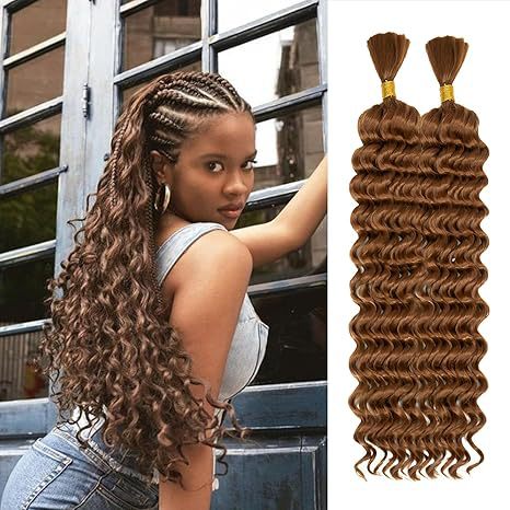 European and American Deep Wave Wig DEEP Crochet Hair Extensions Synthetic Hair Crochet Wig for Men and Women Clip-in Hair Extensions Export