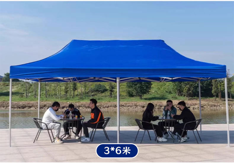 Four-corner Exhibition Tent Umbrella Outdoor Rainproof Advertising Tent with Printing logo Event Exhibition Folding Telescopic Sunshade
